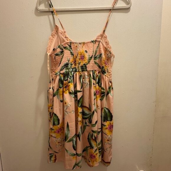 BOG Collective Floral Print Mini Dress, Sz S, NWOT, Defects - Picture 6 of 8